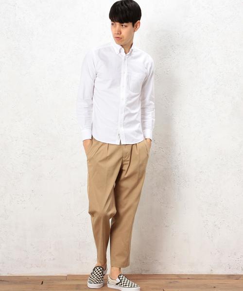 green label relaxing(グリーンレーベルリラクシング)の「SC STRC CHINO 2PLEAT 9/L パンツ◆(その他パンツ・メンズ・ベージュ/ネイビー/ダークグレー・MEDIUM/X-LARGE/LARGE/SMALL)」の19枚目の写真