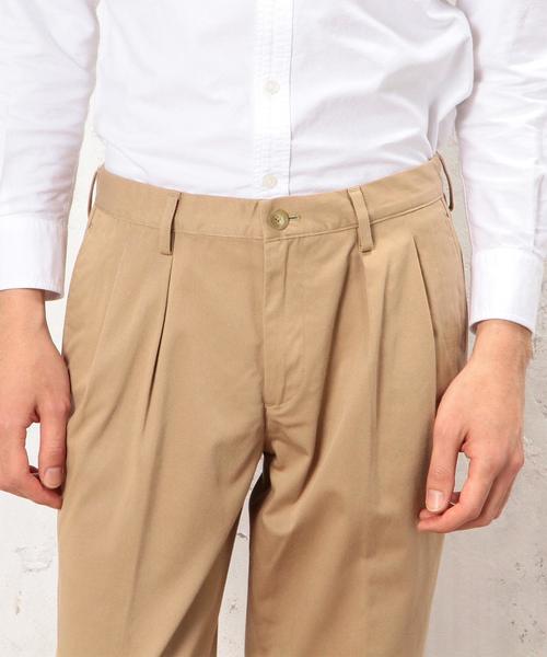 green label relaxing(グリーンレーベルリラクシング)の「SC STRC CHINO 2PLEAT 9/L パンツ◆(その他パンツ・メンズ・ベージュ/ネイビー/ダークグレー・MEDIUM/X-LARGE/LARGE/SMALL)」の20枚目の写真