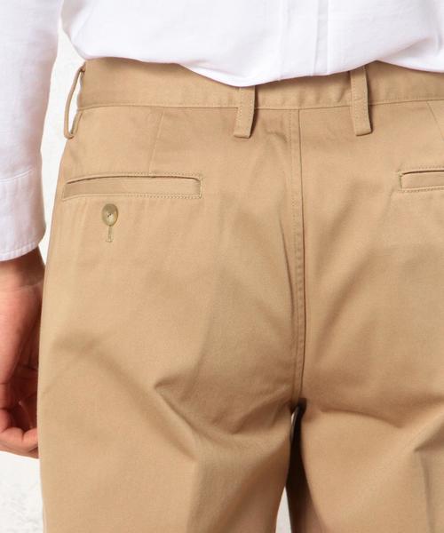 green label relaxing(グリーンレーベルリラクシング)の「SC STRC CHINO 2PLEAT 9/L パンツ◆(その他パンツ・メンズ・ベージュ/ネイビー/ダークグレー・MEDIUM/X-LARGE/LARGE/SMALL)」の11枚目の写真