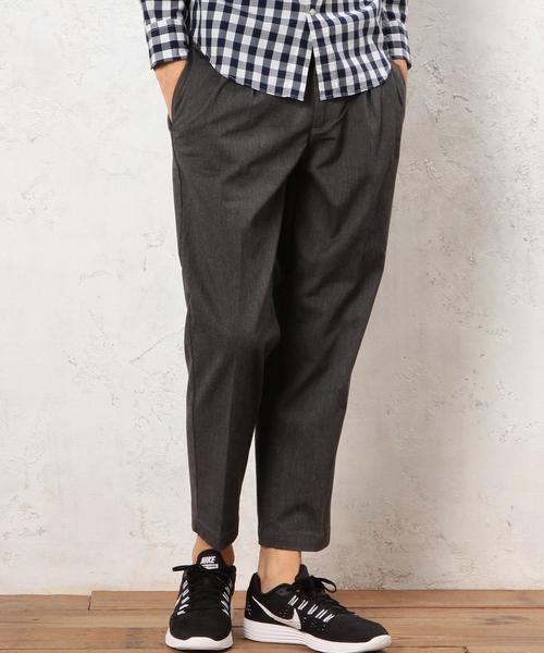 green label relaxing(グリーンレーベルリラクシング)の「SC STRC CHINO 2PLEAT 9/L パンツ◆(その他パンツ・メンズ・ベージュ/ネイビー/ダークグレー・MEDIUM/X-LARGE/LARGE/SMALL)」の8枚目の写真