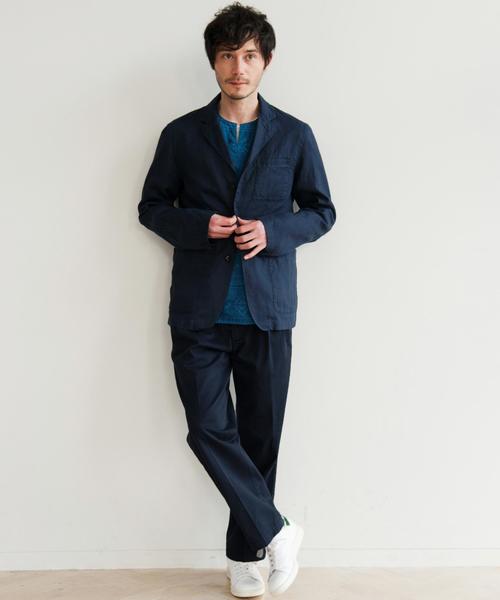 green label relaxing(グリーンレーベルリラクシング)の「SC STRC CHINO 2PLEAT 9/L パンツ◆(その他パンツ・メンズ・ベージュ/ネイビー/ダークグレー・MEDIUM/X-LARGE/LARGE/SMALL)」の21枚目の写真