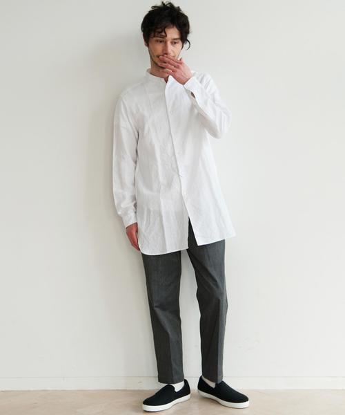 green label relaxing(グリーンレーベルリラクシング)の「SC STRC CHINO 2PLEAT 9/L パンツ◆(その他パンツ・メンズ・ベージュ/ネイビー/ダークグレー・MEDIUM/X-LARGE/LARGE/SMALL)」の22枚目の写真