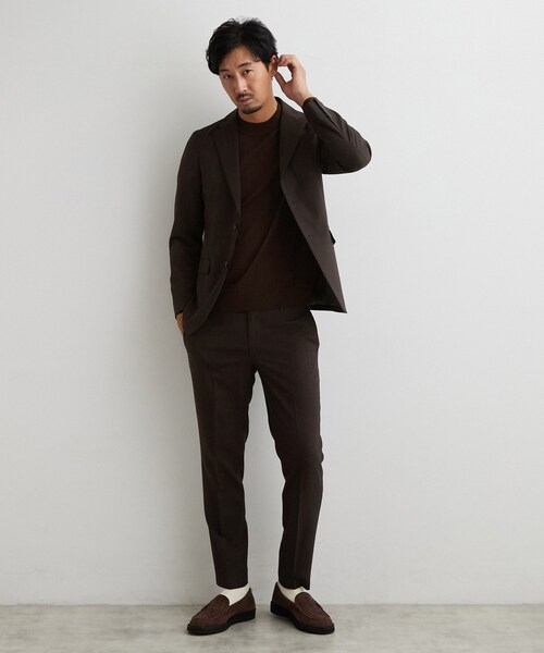 THE SHOP TK (ザ ショップ ティーケー )の「AVANTグレンチェックスラックス(その他パンツ・メンズ・チャコールグレー/ブラウン系その他2・03/02/01/04)」の9枚目の写真