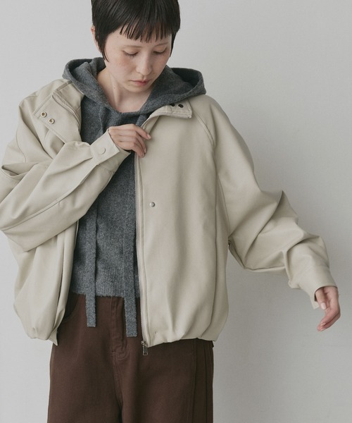 ad thie(アドティエ)の「コンパクト フーディー ニット プルオーバー(ニット/セーター・レディース・グレー/ブラック/アイボリー・FREE)」の22枚目の写真