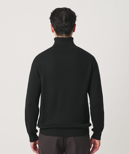 BEAUTY&YOUTH UNITED ARROWS(ビューティーアンドユースユナイテッドアローズ)の「【WEB限定 WARDROBE SMART】マシーンウォッシャブル ウールミックス アゼ タートルネック(ニット/セーター・メンズ・ブラック/ナチュラル/グレー・S/M/L/XL)」の20枚目の写真