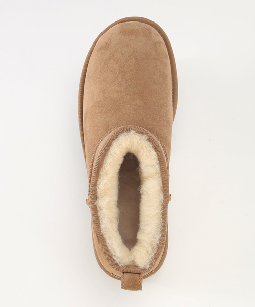 UGG(アグ)の「《追加》UGG/アグ W CLASSIC ULTRA MINI(ブーツ・レディース・ブラウン/チャコールグレー・23cm/25cm/24cm)」の17枚目の写真