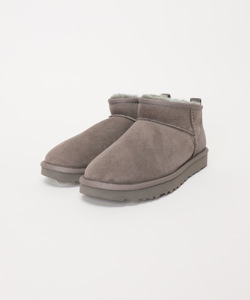 UGG(アグ)の「《追加》UGG/アグ W CLASSIC ULTRA MINI(ブーツ・レディース・ブラウン/チャコールグレー・23cm/25cm/24cm)」の22枚目の写真