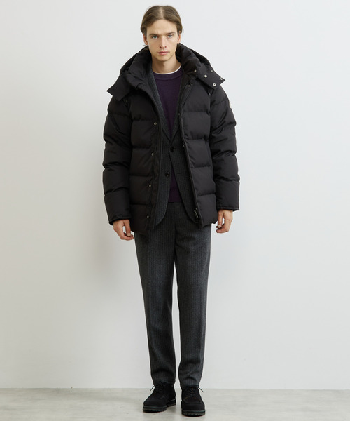 MEN'S MELROSE(メンズメルローズ)の「【PYRENEX/ピレネックス】BELFORT ダウンジャケット(ダウンジャケット/コート・メンズ・ネイビー/ブラック・4/3/2)」の15枚目の写真