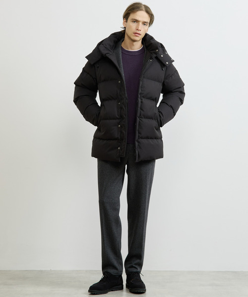 MEN'S MELROSE(メンズメルローズ)の「【PYRENEX/ピレネックス】BELFORT ダウンジャケット(ダウンジャケット/コート・メンズ・ネイビー/ブラック・4/3/2)」の16枚目の写真