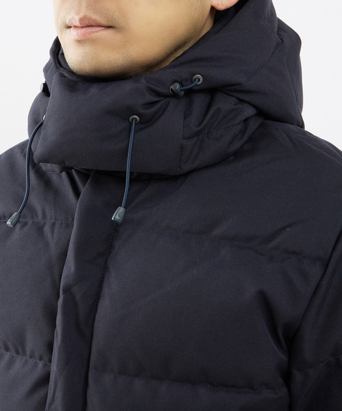 MEN'S MELROSE(メンズメルローズ)の「【PYRENEX/ピレネックス】BELFORT ダウンジャケット(ダウンジャケット/コート・メンズ・ネイビー/ブラック・4/3/2)」の10枚目の写真