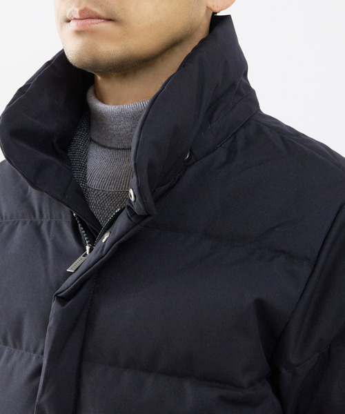 MEN'S MELROSE(メンズメルローズ)の「【PYRENEX/ピレネックス】BELFORT ダウンジャケット(ダウンジャケット/コート・メンズ・ネイビー/ブラック・4/3/2)」の12枚目の写真