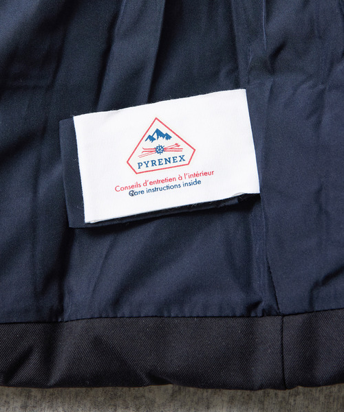 MEN'S MELROSE(メンズメルローズ)の「【PYRENEX/ピレネックス】BELFORT ダウンジャケット(ダウンジャケット/コート・メンズ・ネイビー/ブラック・4/3/2)」の6枚目の写真