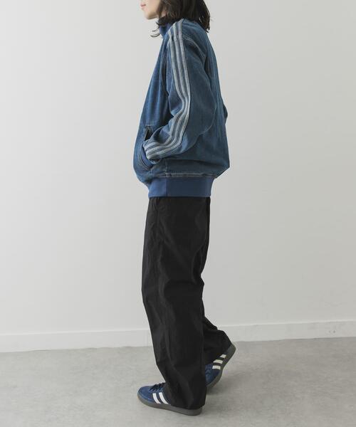 adidas（アディダス）の「adidas　DENIM FIREBIRD TRACK TOP（ブルゾン・メンズ・インディゴブルー・MEDIUM/LARGE/X-LARGE）」の4枚目の写真