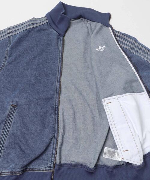 adidas（アディダス）の「adidas　DENIM FIREBIRD TRACK TOP（ブルゾン・メンズ・インディゴブルー・MEDIUM/LARGE/X-LARGE）」の16枚目の写真