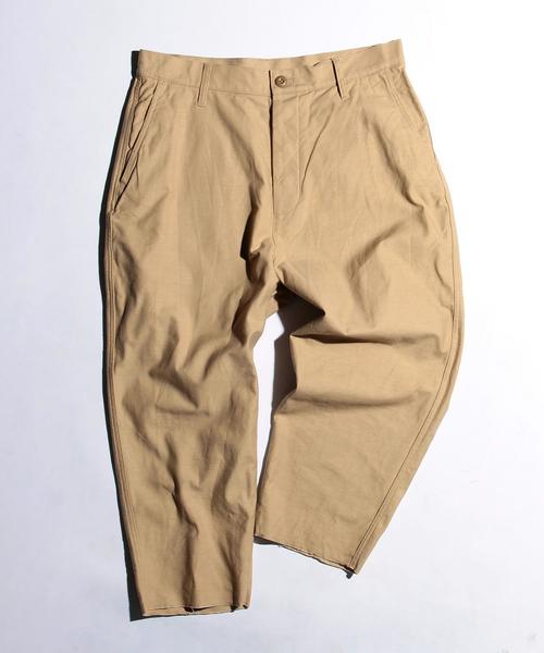 VOTE MAKE NEW CLOTHES(ボートメイクニュークローズ)の「<VOTE MAKE NEW CLOTHES> 41PANTS CUT OFF/パンツ◆(その他パンツ・メンズ・ベージュ/ネイビー・SMALL/MEDIUM)」の1枚目の写真
