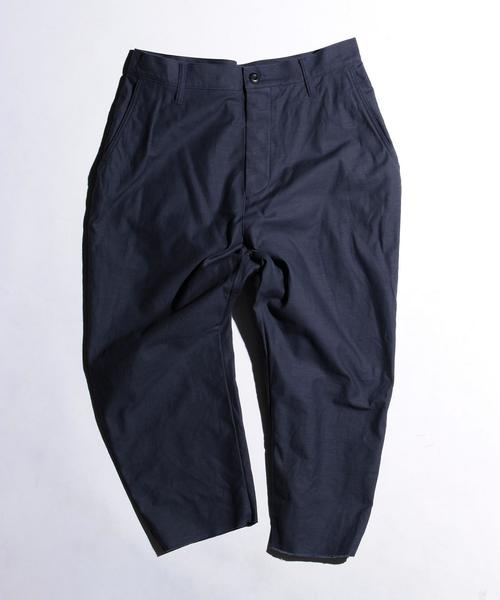 VOTE MAKE NEW CLOTHES(ボートメイクニュークローズ)の「<VOTE MAKE NEW CLOTHES> 41PANTS CUT OFF/パンツ◆(その他パンツ・メンズ・ベージュ/ネイビー・SMALL/MEDIUM)」の2枚目の写真