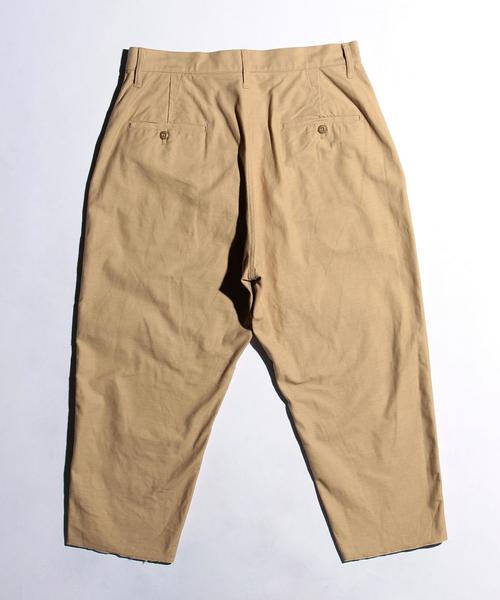 VOTE MAKE NEW CLOTHES(ボートメイクニュークローズ)の「<VOTE MAKE NEW CLOTHES> 41PANTS CUT OFF/パンツ◆(その他パンツ・メンズ・ベージュ/ネイビー・SMALL/MEDIUM)」の3枚目の写真