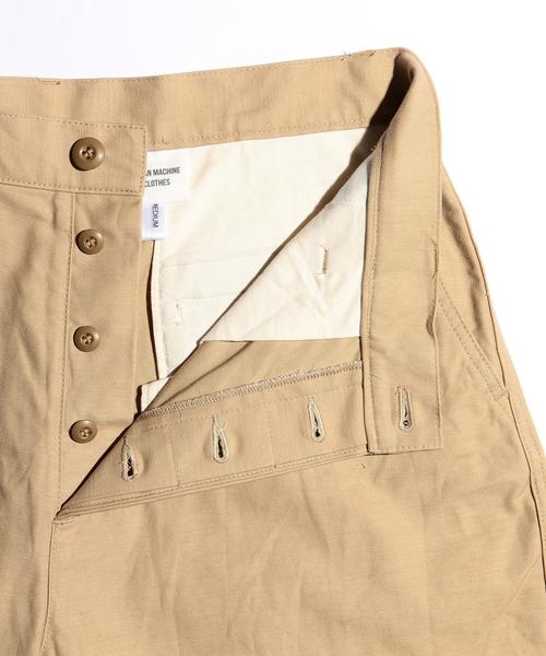 VOTE MAKE NEW CLOTHES(ボートメイクニュークローズ)の「<VOTE MAKE NEW CLOTHES> 41PANTS CUT OFF/パンツ◆(その他パンツ・メンズ・ベージュ/ネイビー・SMALL/MEDIUM)」の5枚目の写真