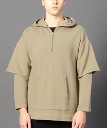 MONKEY TIME | ＜monkey time＞ オーバーダイ ウラケ レイヤード フーディーо：(パーカー)