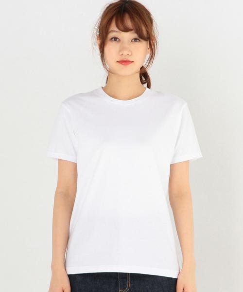 Another Edition（アナザーエディション）の「HanesジャパンフィットクルーネックTシャツ2枚組(ホワイト)/Hanes 2P JPNfit C/N-T WH（Tシャツ/カットソー・レディース・ホワイト・フリー）」の3枚目の写真