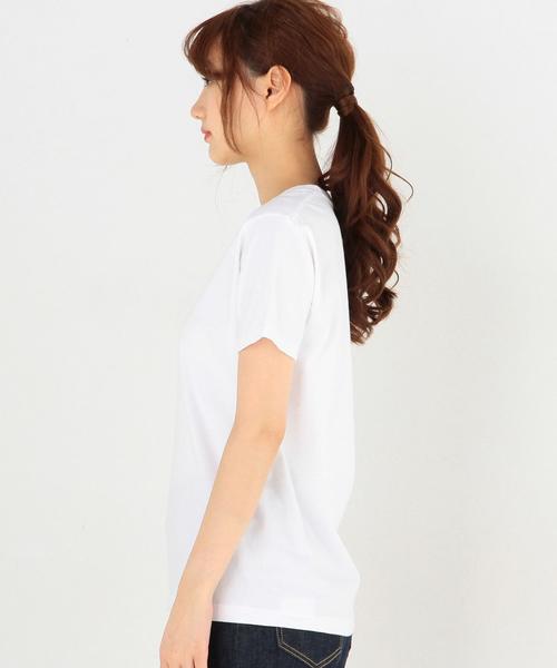 Another Edition（アナザーエディション）の「HanesジャパンフィットクルーネックTシャツ2枚組(ホワイト)/Hanes 2P JPNfit C/N-T WH（Tシャツ/カットソー・レディース・ホワイト・フリー）」の4枚目の写真