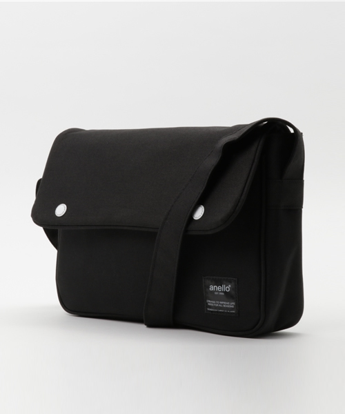 anello（アネロ）の「【anello】 アネロ 杢ポリキャンバスショルダーバッグ       （ショルダーバッグ・レディース・ブラック/レッド・ONE SIZE）」の9枚目の写真