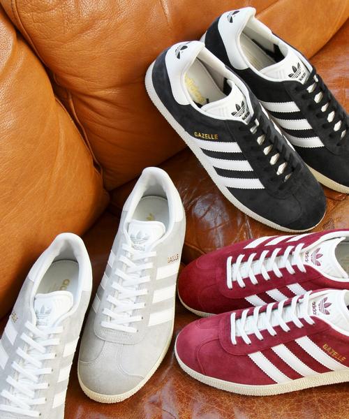 adidas（アディダス）の「＜adidas＞∴Originals GAZELLE アディダスガゼル スニーカー ◆（スニーカー・レディース・ブラック/ライトグレー/ワインレッド・24.0cm/23.5cm/24.5cm/23.0cm/25.0cm）」の13枚目の写真
