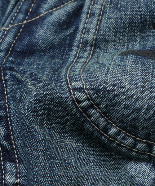 DENIM DUNGAREE（デニムダンガリー）の「DENIM DUNGUAREE/ デニム＆ダンガリー ジャズネップデニムヴィンテージリラックスパンツ（デニムパンツ・キッズ・ブルー・100/120/110）」の8枚目の写真