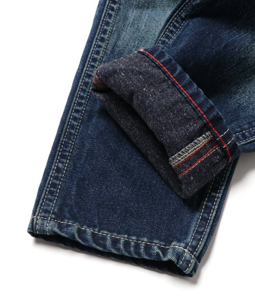 DENIM DUNGAREE（デニムダンガリー）の「DENIM DUNGUAREE/ デニム＆ダンガリー ジャズネップデニムヴィンテージリラックスパンツ（デニムパンツ・キッズ・ブルー・100/120/110）」の9枚目の写真