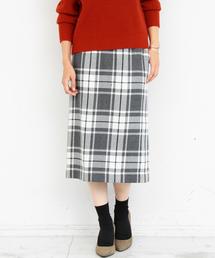 BEAUTY&YOUTH UNITED ARROWS | BY∴ チェックミドルスカート(スカート)