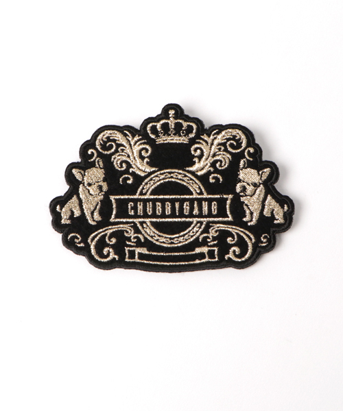 CHUBBYGANG（チャビーギャング）の「エンブレムブローチ（その他小物・キッズ・ネイビー/ダークインディゴブルー/ブラック/ブラック系その他・FREE）」の2枚目の写真