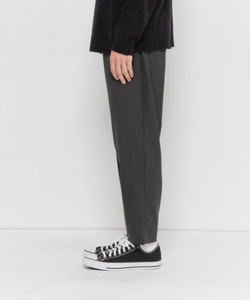 SENSE OF PLACE by URBAN RESEARCH（センスオブプレイスバイアーバンリサーチ）の「CARREMAN/キャリーマン　イージーテーパードスラックス（その他パンツ・メンズ・チャコールグレー・MEDIUM/LARGE）」の12枚目の写真