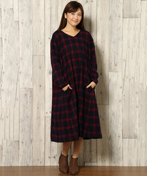 LBC | Vネックワンピース (ワンピース)