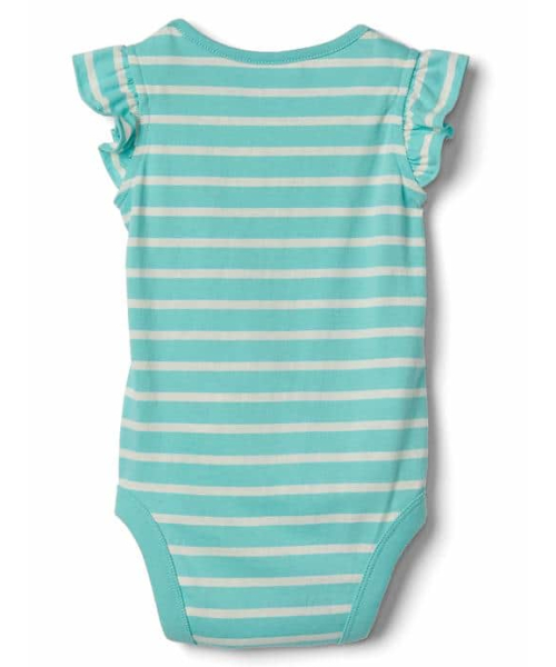 GAP（ギャップ）の「Gap プリントフラッタースリーブ ボディスーツ（ロンパース・キッズ・マルチ/その他・70cm/80ｃｍ/50cm/90cm/60cm）」の5枚目の写真