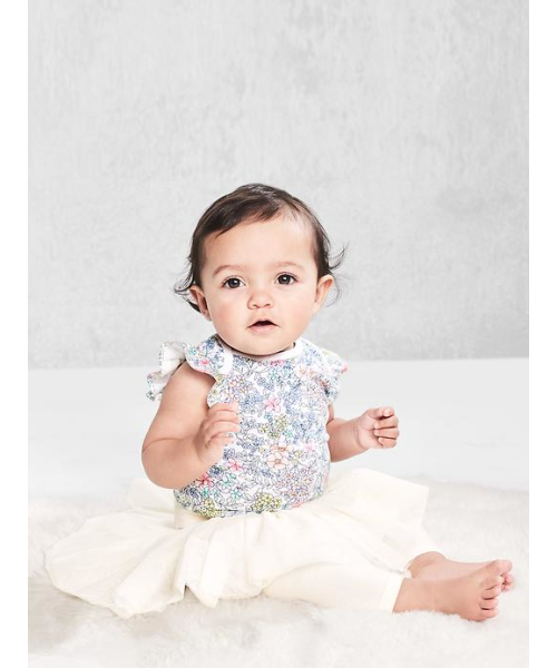 GAP（ギャップ）の「Gap プリントフラッタースリーブ ボディスーツ（ロンパース・キッズ・マルチ/その他・70cm/80ｃｍ/50cm/90cm/60cm）」の3枚目の写真