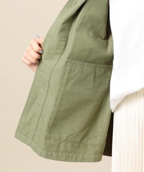 BEAUTY&YOUTH UNITED ARROWS（ビューティーアンドユースユナイテッドアローズ）の「BY コットンフィールドジャケット ◆（ミリタリージャケット・レディース・オリーブ・FREE）」の11枚目の写真