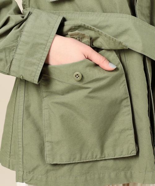 BEAUTY&YOUTH UNITED ARROWS（ビューティーアンドユースユナイテッドアローズ）の「BY コットンフィールドジャケット ◆（ミリタリージャケット・レディース・オリーブ・FREE）」の14枚目の写真