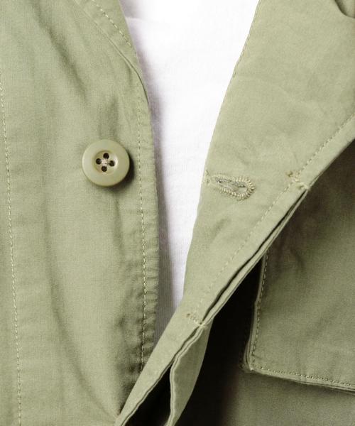 BEAUTY&YOUTH UNITED ARROWS（ビューティーアンドユースユナイテッドアローズ）の「BY コットンフィールドジャケット ◆（ミリタリージャケット・レディース・オリーブ・FREE）」の7枚目の写真