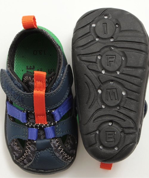 BREEZE（ブリーズ）の「IFME babyサンダル（サンダル・キッズ・レッド/ブラック/カーキ・13.5/14/13/14.5/15 ）」の10枚目の写真