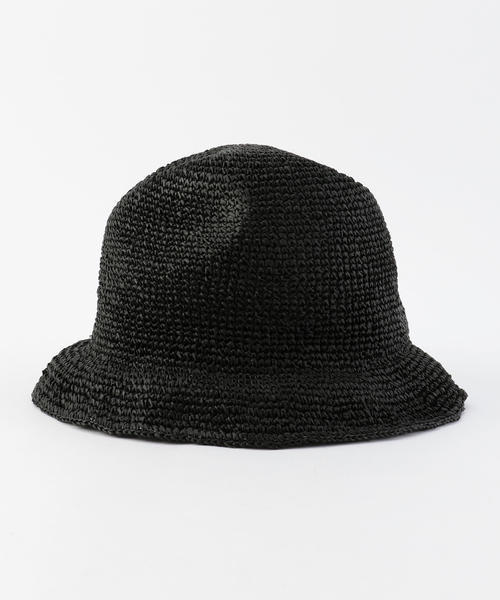 SHIPS JET BLUE（シップスジェットブルー）の「SHIPS JET BLUE: コンピレーションハット（ハット・メンズ・ナチュラル/ブラック・ONE SIZE）」の3枚目の写真