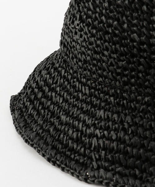 SHIPS JET BLUE（シップスジェットブルー）の「SHIPS JET BLUE: コンピレーションハット（ハット・メンズ・ナチュラル/ブラック・ONE SIZE）」の5枚目の写真