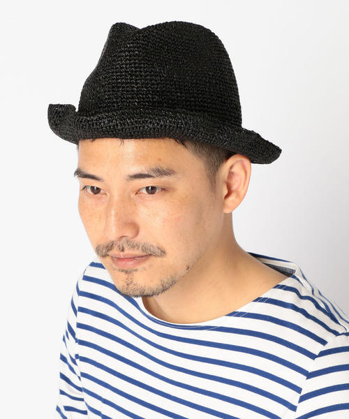 SHIPS JET BLUE（シップスジェットブルー）の「SHIPS JET BLUE: コンピレーションハット（ハット・メンズ・ナチュラル/ブラック・ONE SIZE）」の7枚目の写真