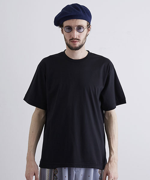 UNITED TOKYO（ユナイテッドトウキョウ）の「ビッグシルエットカットソー（Tシャツ/カットソー・メンズ・ピンク/ブラック/イエロー/オフホワイト/グリーン/ブルー・2/3/1）」の13枚目の写真