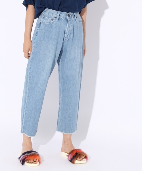 niko and...（ニコアンド）の「CARROTデニムパンツ（デニムパンツ・レディース・ブルー/ライトブルー/スカイブルー・4/2/3）」の2枚目の写真