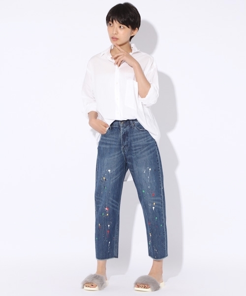 niko and...（ニコアンド）の「CARROTデニムパンツ（デニムパンツ・レディース・ブルー/ライトブルー/スカイブルー・4/2/3）」の16枚目の写真