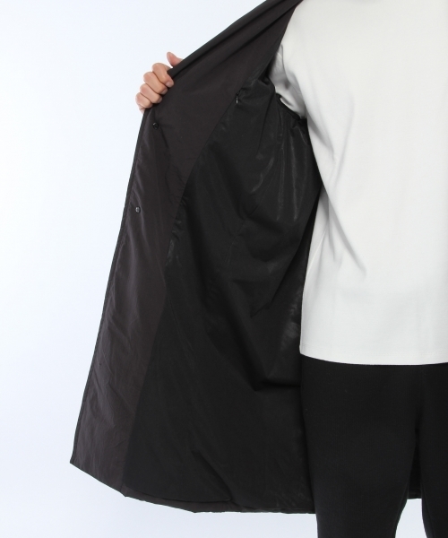 LAKOLE（ラコレ）の「【防風/撥水】中綿チェスターコート / LAKOLE（チェスターコート・メンズ・ネイビー/ブラック・MEDIUM/LARGE）」の13枚目の写真