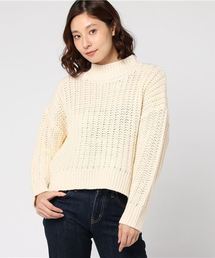 earth music&ecology | ・ざっくり畦ニットプルオーバー(ニット/セーター)