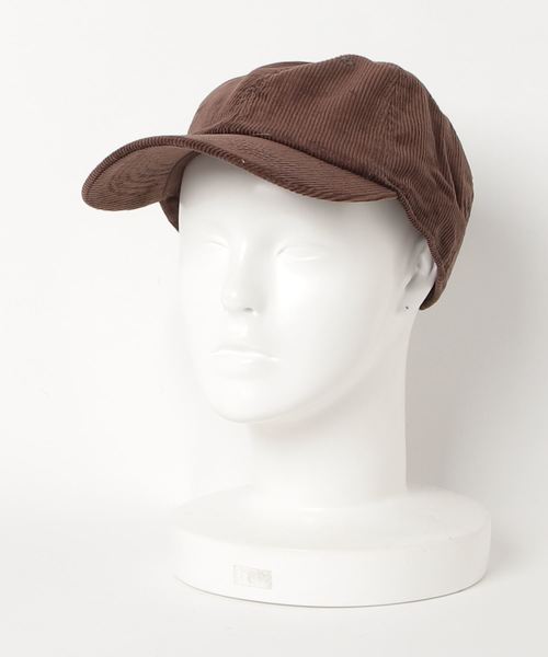 C.E.L.STORE(セルストア)の「【ZOZOTOWN限定】NEWHATTAN/ニューハッタン CORD BASEBALL CAP(キャップ)」|ダークブラウン