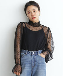 FREE'S MART | シアードットハイネックブラウス(シャツ/ブラウス)
