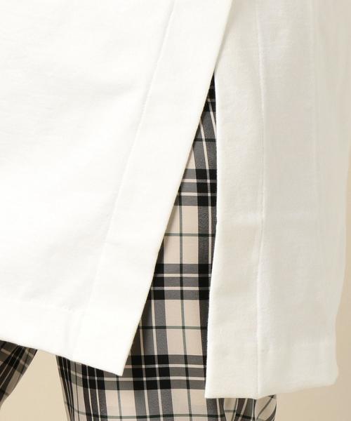 BEAUTY&YOUTH UNITED ARROWS(ビューティーアンドユースユナイテッドアローズ)の「BY 天竺ビッグTシャツ o(Tシャツ/カットソー・レディース・ブラック/パープル/ホワイト・FREE)」の13枚目の写真